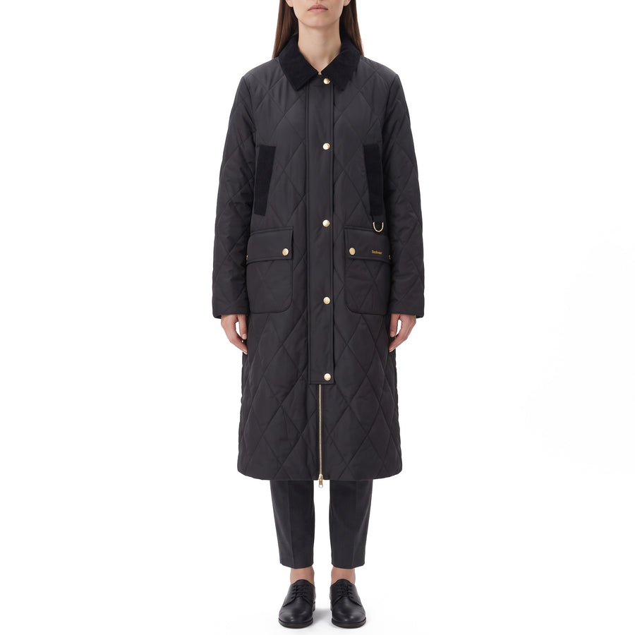 Gesteppter Parka mit Kaputze