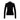 Gerippter Pullover aus Seide L / Schwarz