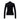 Gerippter Pullover aus Seide L / Schwarz