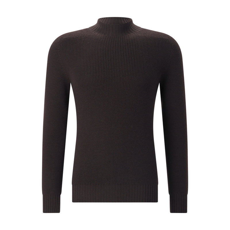 Gran Sasso Strickpullover mit Stehkragen Herren