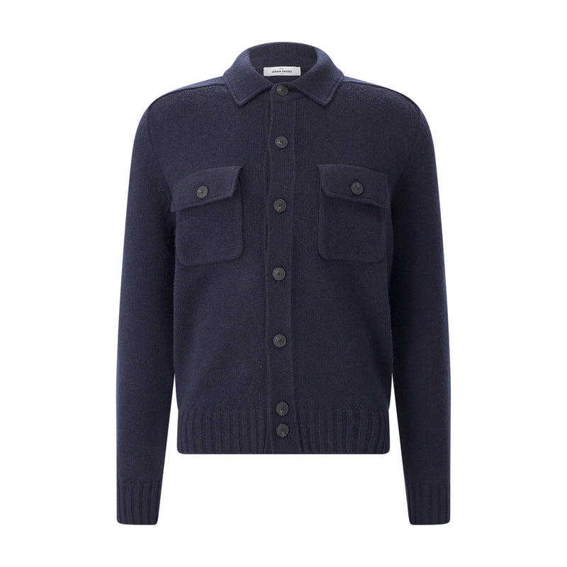 Gran Sasso Overshirt aus Schurwolle Herren