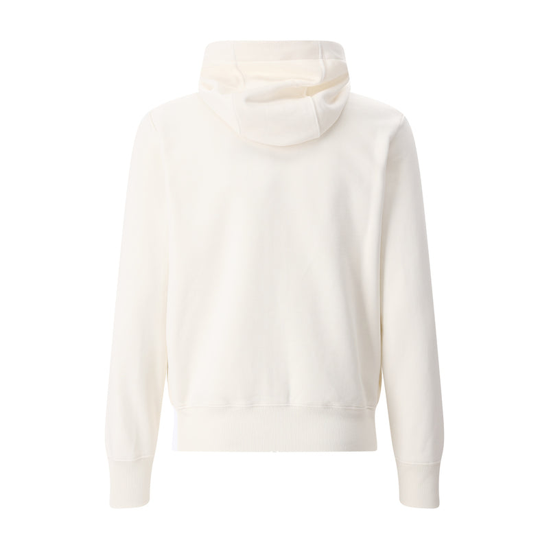 Sweatjacke Charlie Easy aus Baumwoll-Mix 3XL / Creme