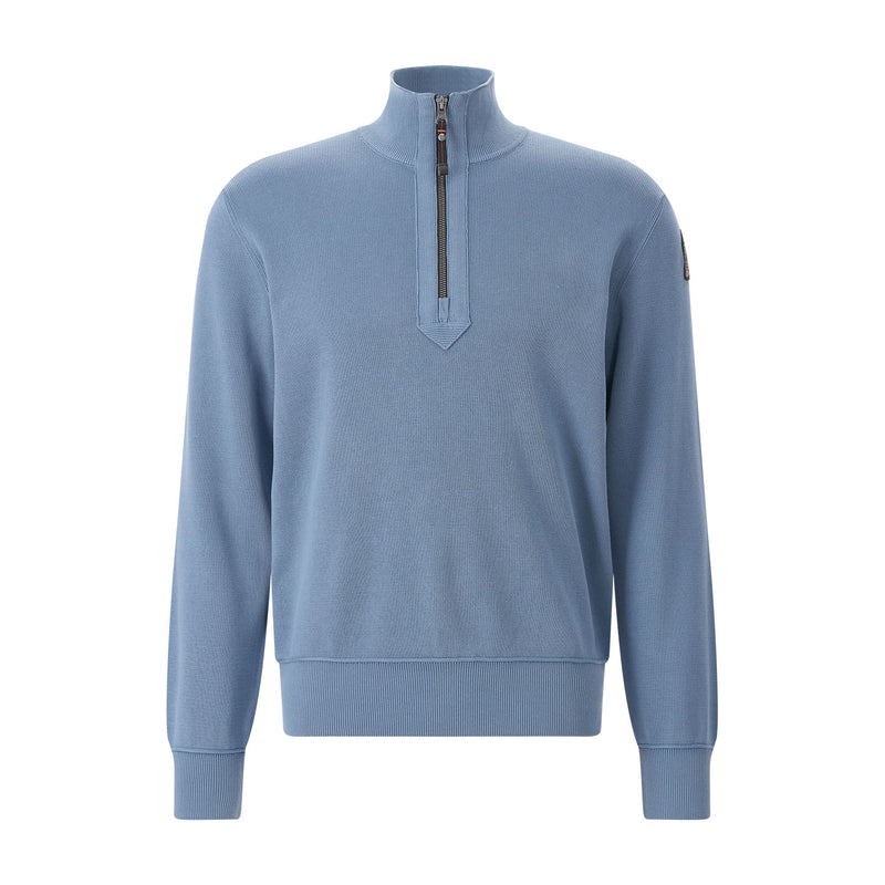 Troyer Basic Scoe aus Baumwoll-Mix 3XL / Hellblau