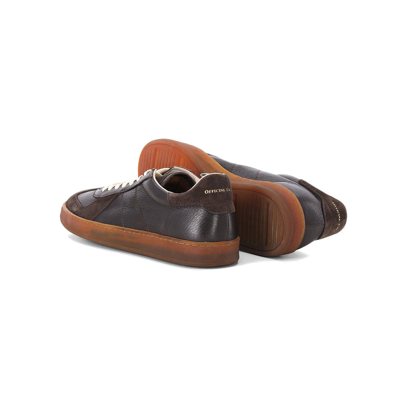 Sneaker Militia 002 aus Leder 46 / Dunkelbraun