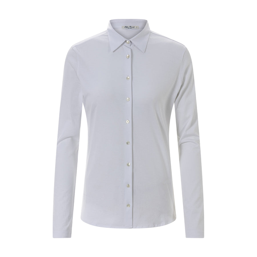 Bluse Alma LA 50 aus Baumwolle XL / Weiß