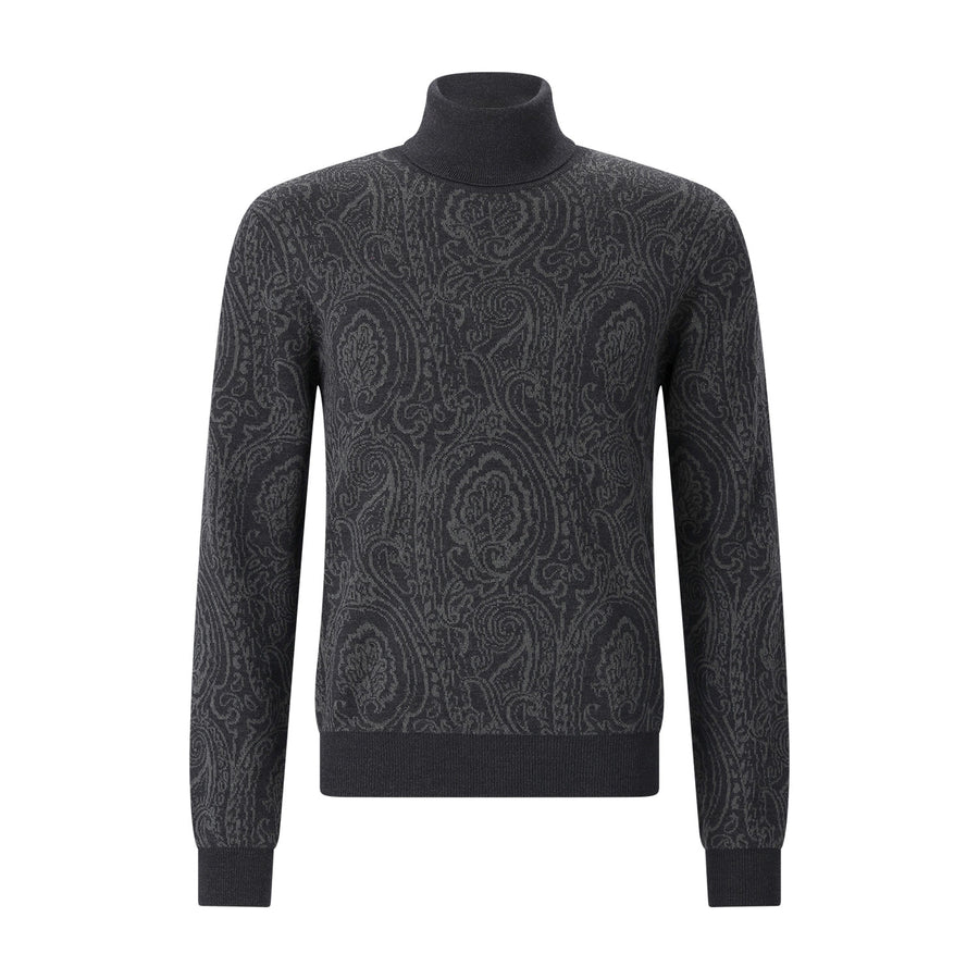 Etro Rollkragenpullover aus Woll-Mix Herren