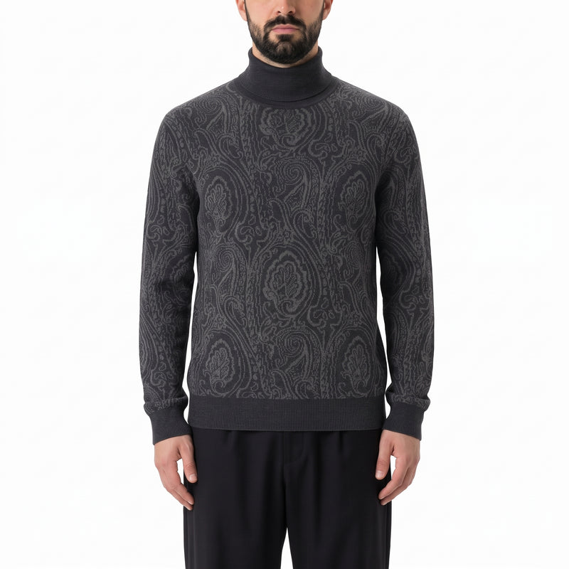 Etro Rollkragenpullover aus Woll-Mix Herren