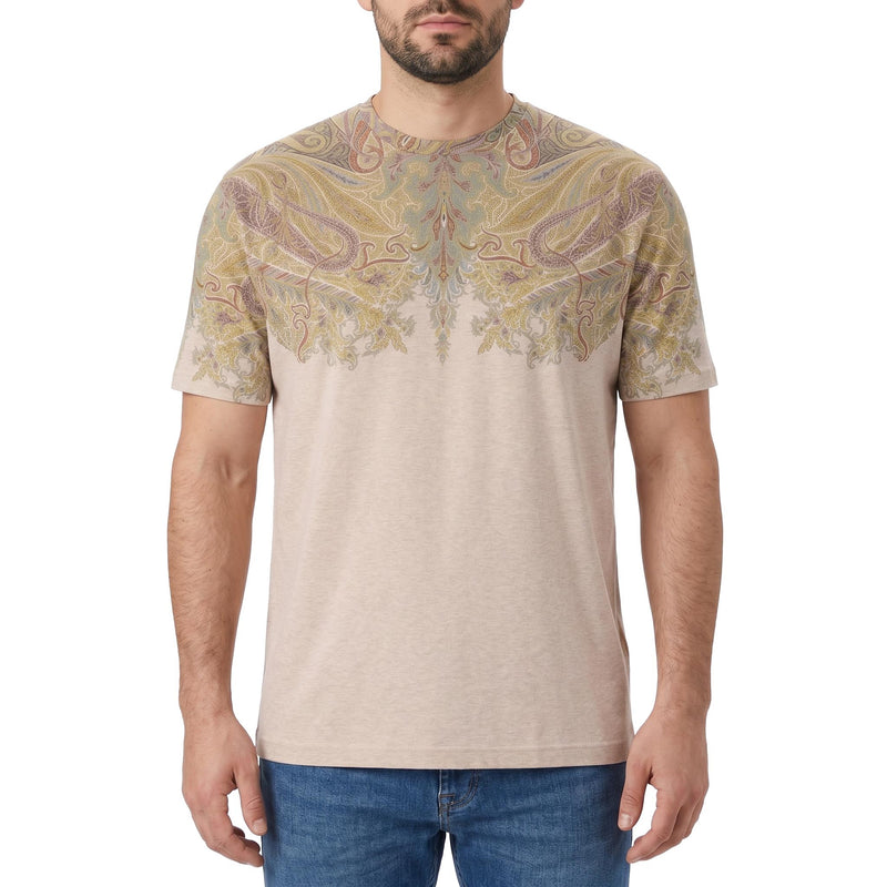 T-Shirt mit Paisley-Muster