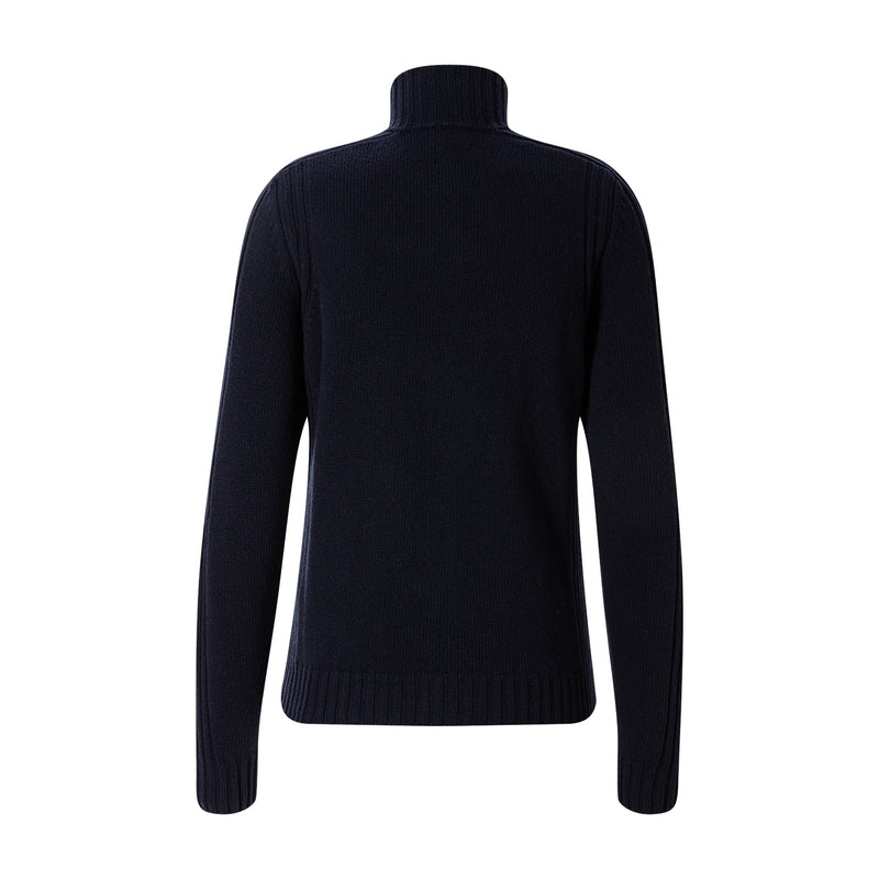 Strickjacke Watch aus Wolle XXXL / Navy