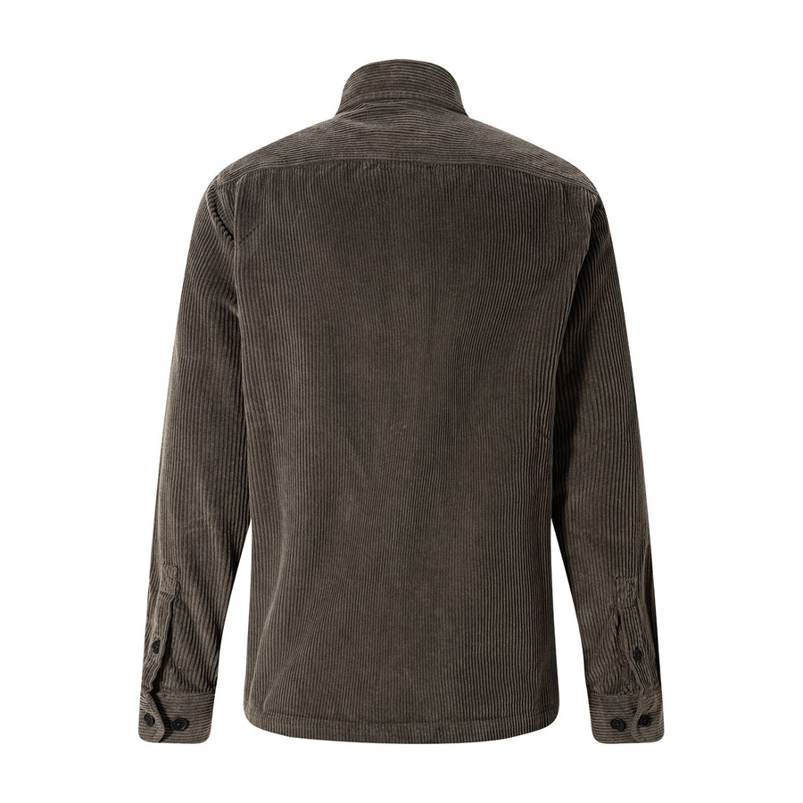 Overshirt aus Cord XXL / Graugrün