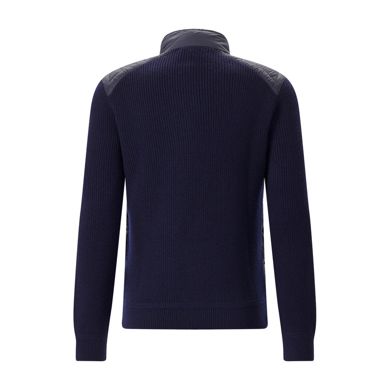Daunenjacke mit Strickärmeln XXXL / Navy