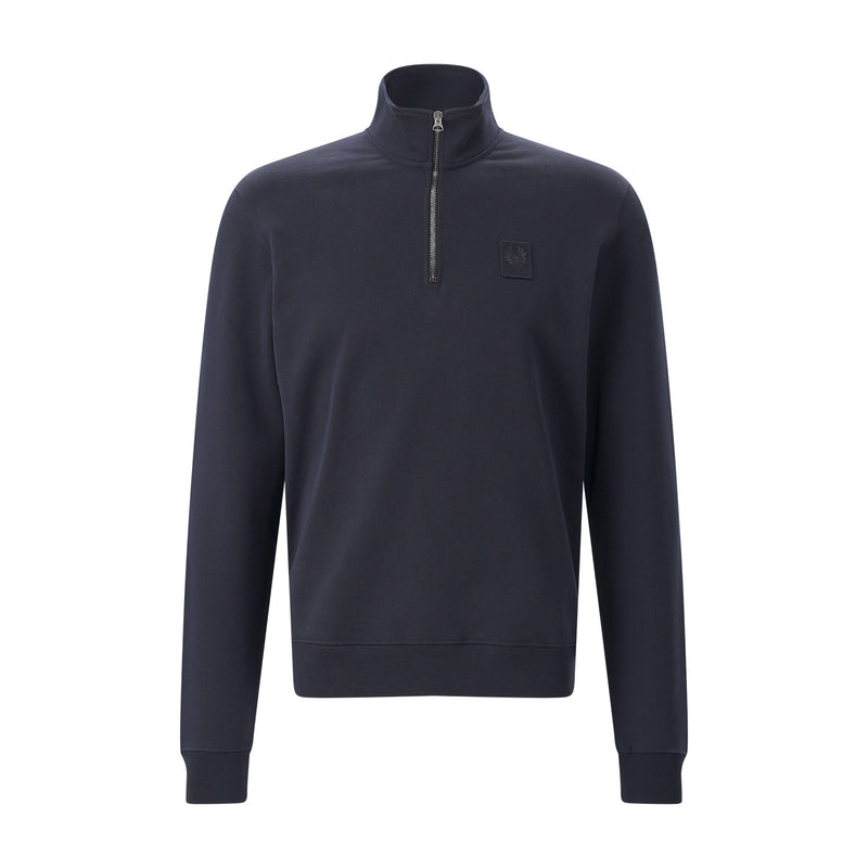 Sweatshirt mit Reißverschlusskragen XXXL / Navy