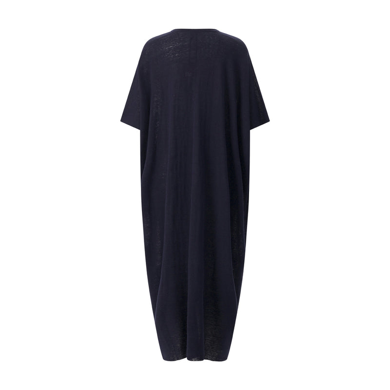 Weites Maxikleid XS/S / Dunkelblau