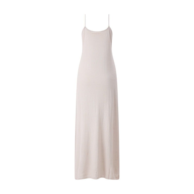 Sminfinity Maxikleid aus Leinen & Seide Damen