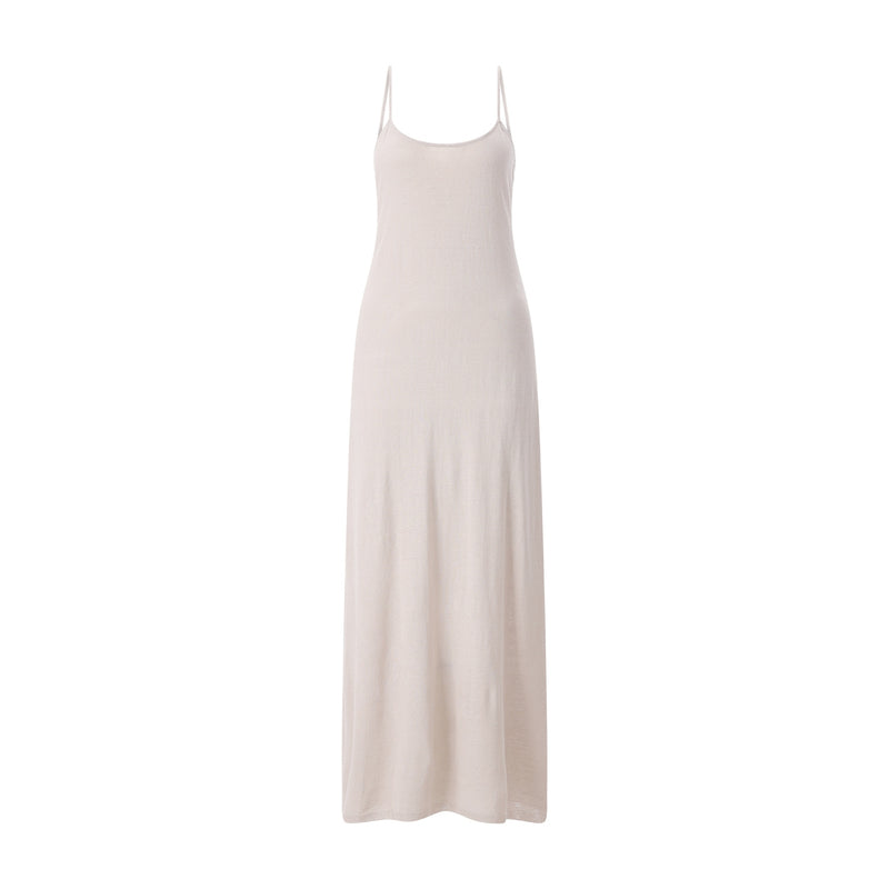 Sminfinity Maxikleid aus Leinen & Seide Damen