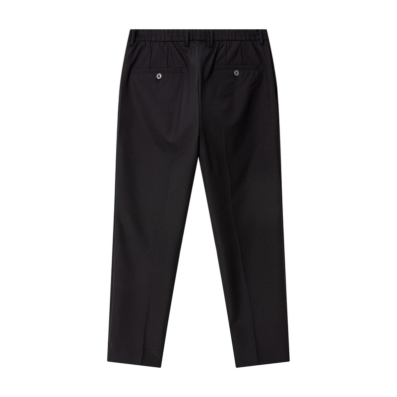 Hose Davide mit Gummizug 56 / Schwarz