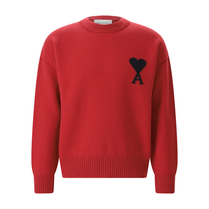 Pullover aus Wolle XL / Rot
