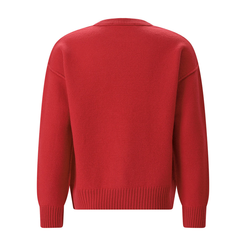 Pullover aus Wolle XL / Rot
