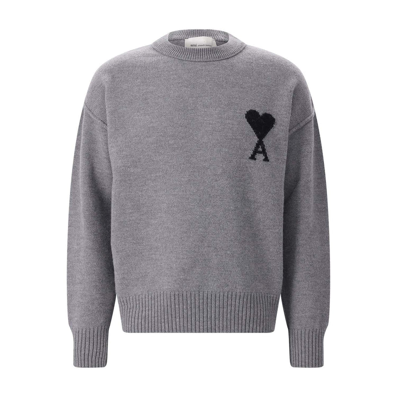 Pullover aus Wolle XL / Grau