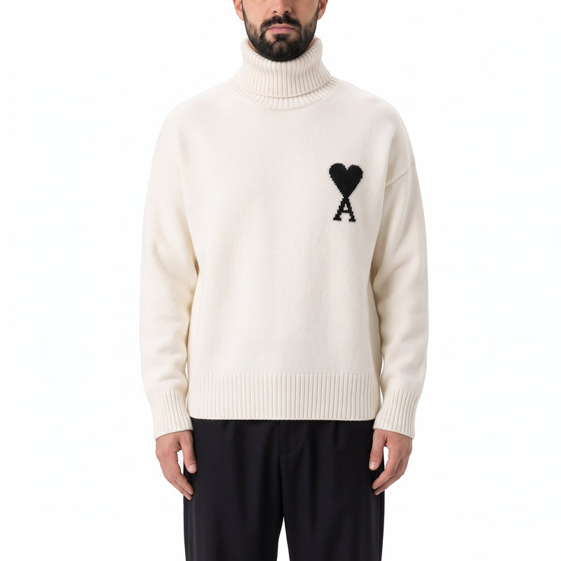 ami Paris Pullover aus Schurwolle Herren
