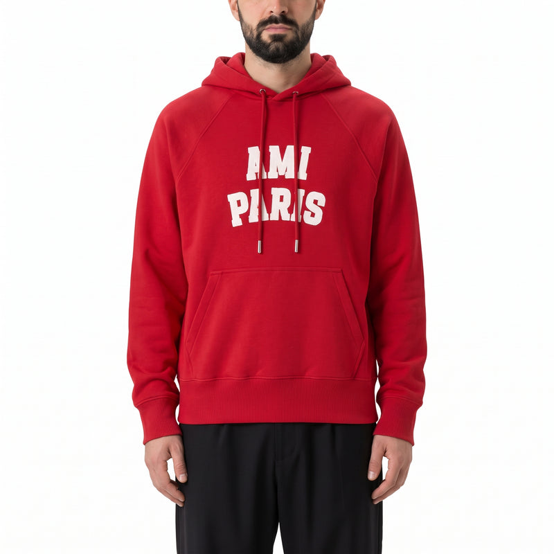 ami Paris Hoodie aus Baumwolle Herren