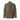 Jacke aus Leder XXL / Graugrün