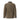 Jacke aus Leder XXL / Graugrün