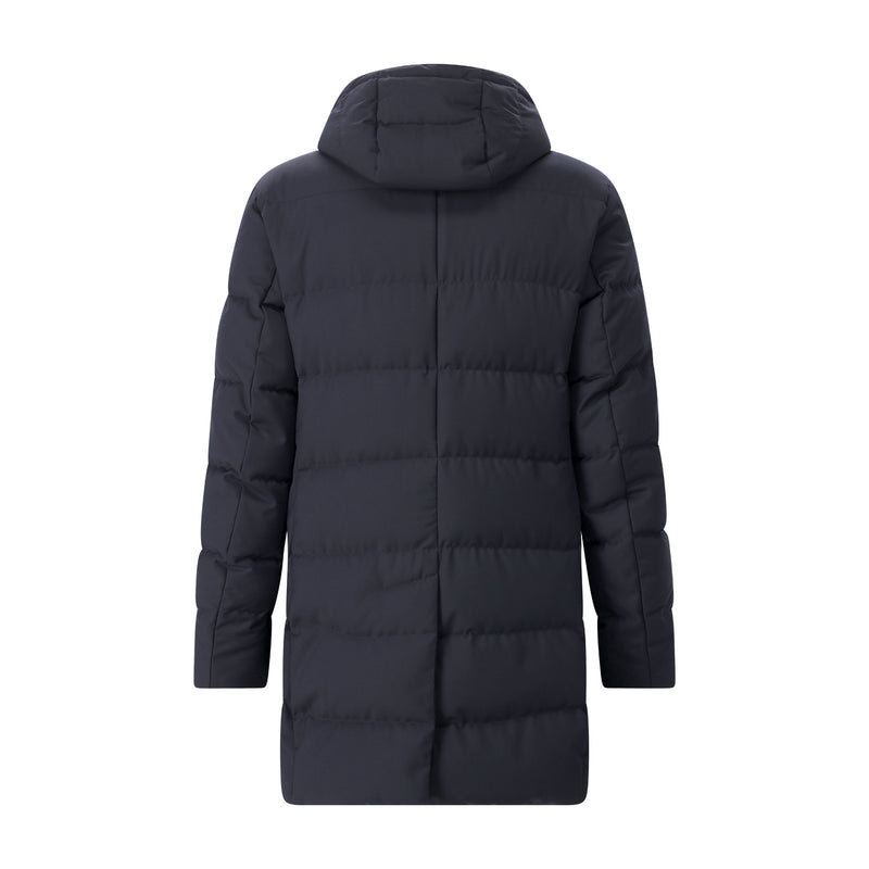 Parka aus Viskose-Mix 62 / Navy