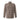 Karierte Hemdjacke aus Wollmix XXL / Braun
