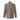 Karierte Hemdjacke aus Wollmix XXL / Braun