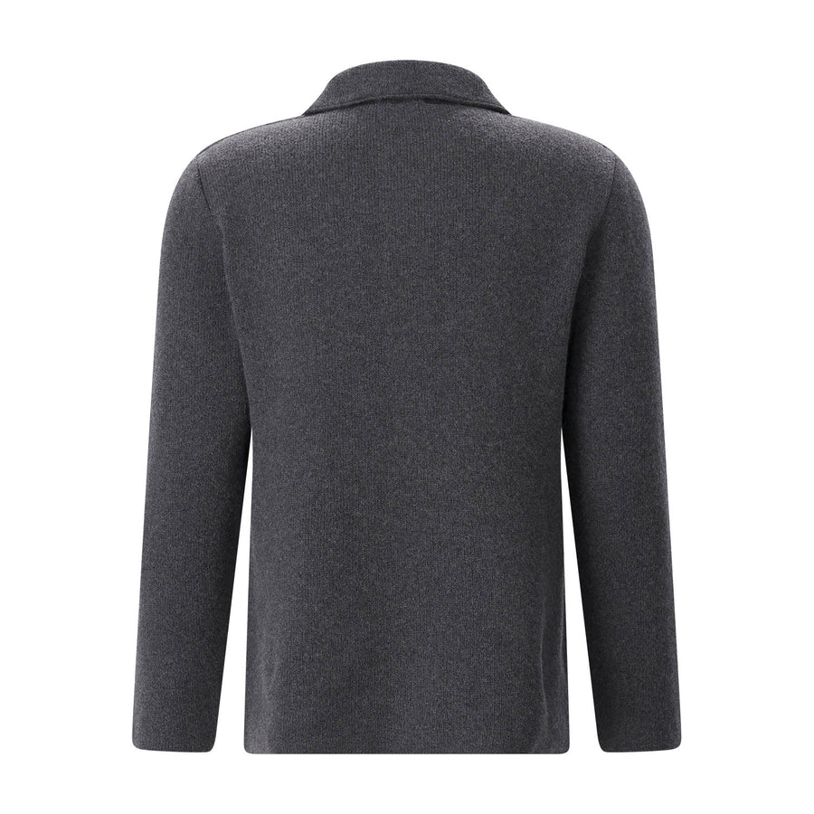 Lardini Strickjacke aus Schurwolle Herren