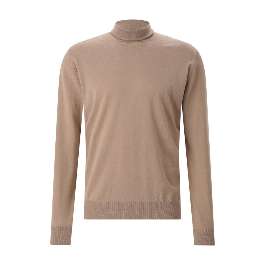 Lardini Rollkragenpullover aus Schurwolle Herren