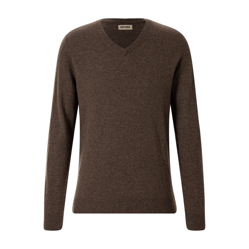 Pullover aus Kaschmir XXL / Braun
