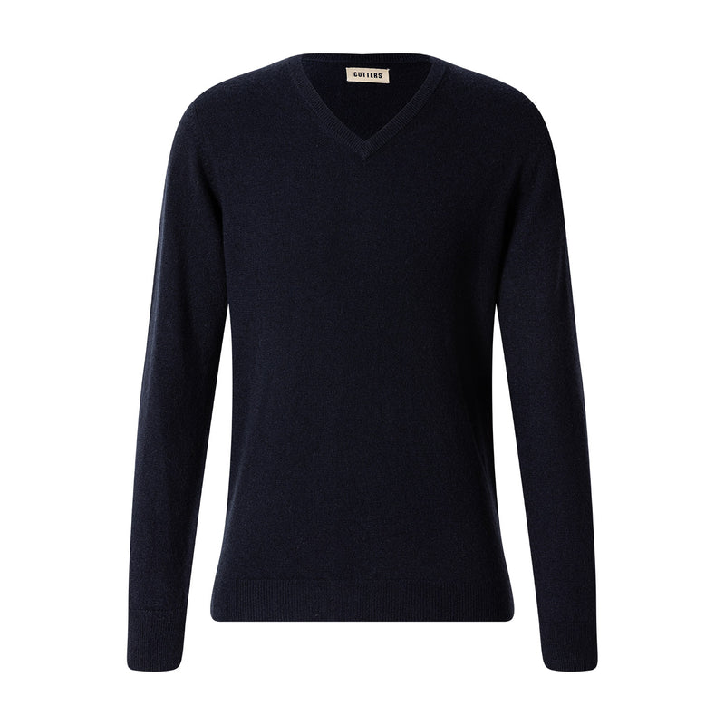 Pullover aus Kaschmir XXL / Navy