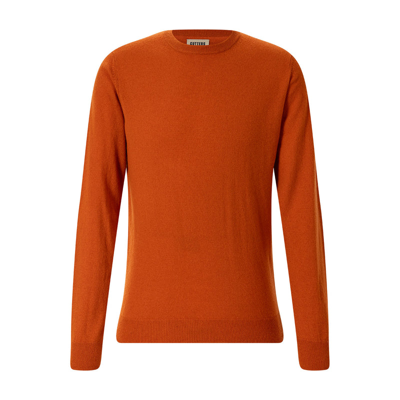 Pullover aus Kaschmir XXL / Orange