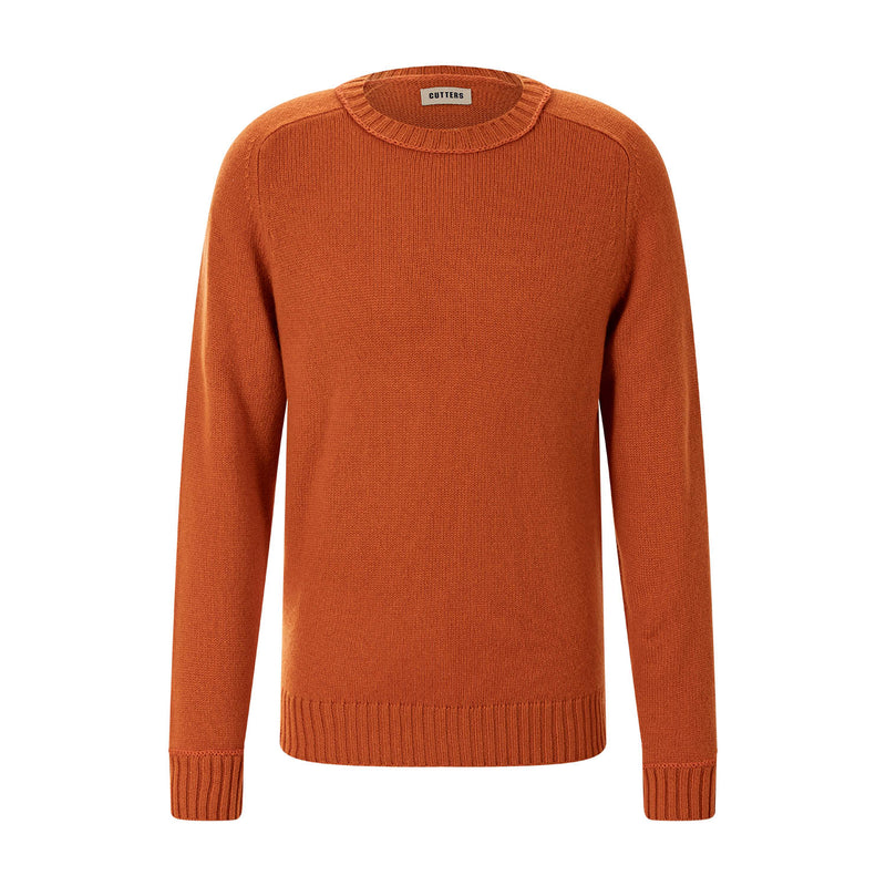 Pullover aus Kaschmir XXL / Orange
