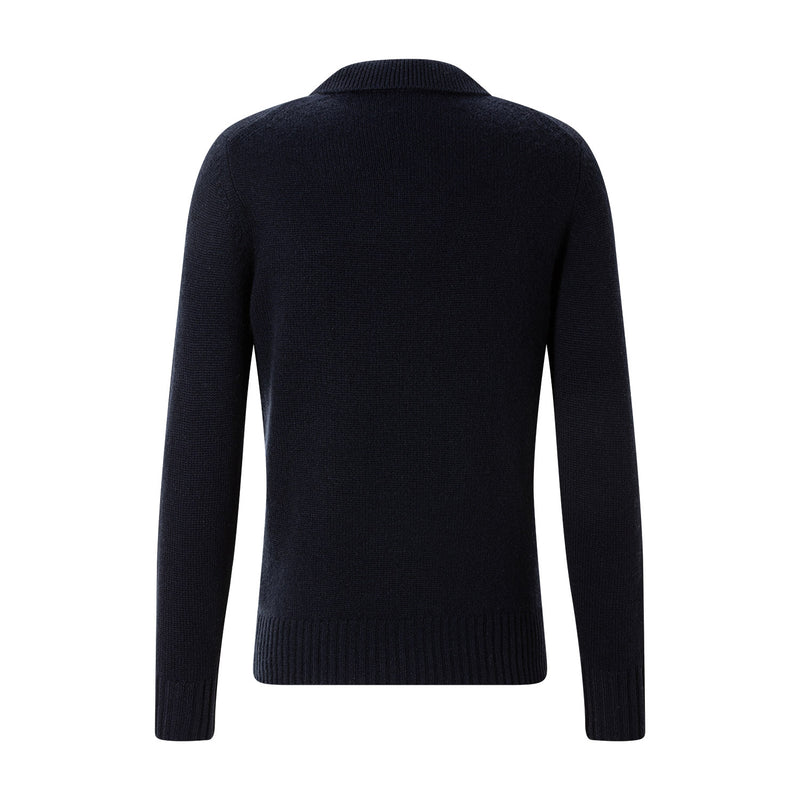 Troyer aus Kaschmir XXL / Navy