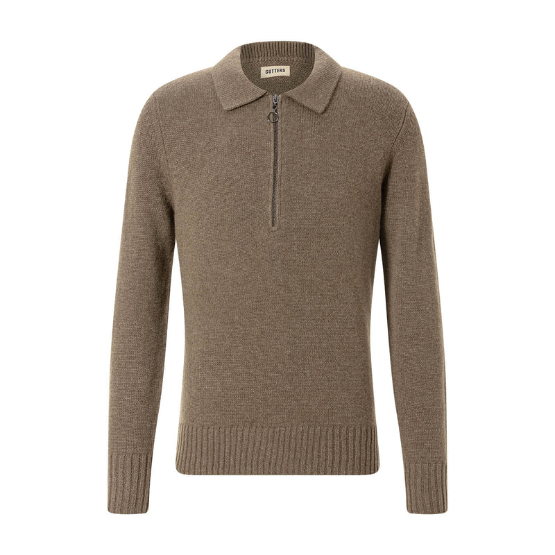 Troyer aus Kaschmir XXL / Beige