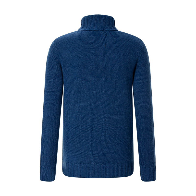 Pullover aus Kaschmir XXL / Blau