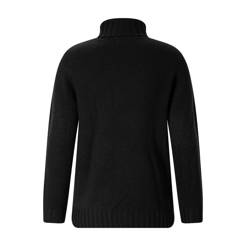 Pullover aus Kaschmir XXL / Schwarz