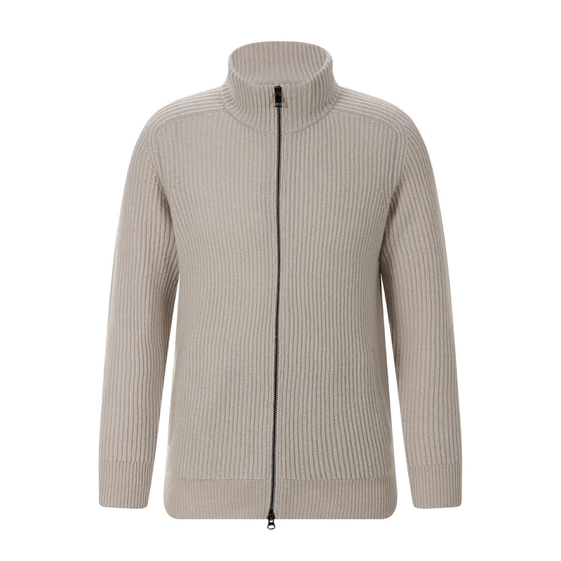 Strickjacke aus Kaschmir XXL / Creme
