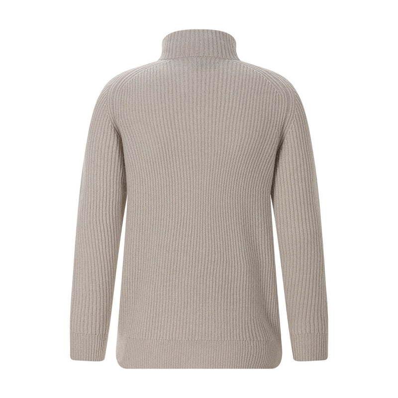 Strickjacke aus Kaschmir XXL / Creme