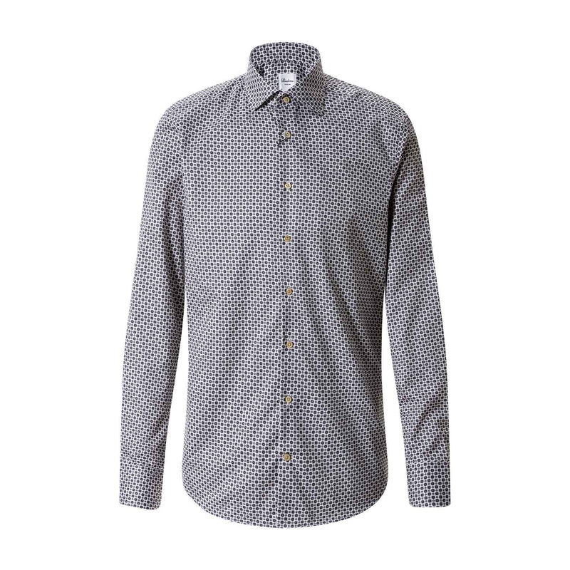 Slim-Fit Hemd aus Baumwolle 44 / Creme