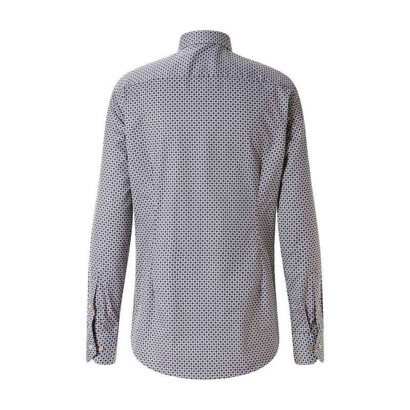 Slim-Fit Hemd aus Baumwolle 44 / Creme