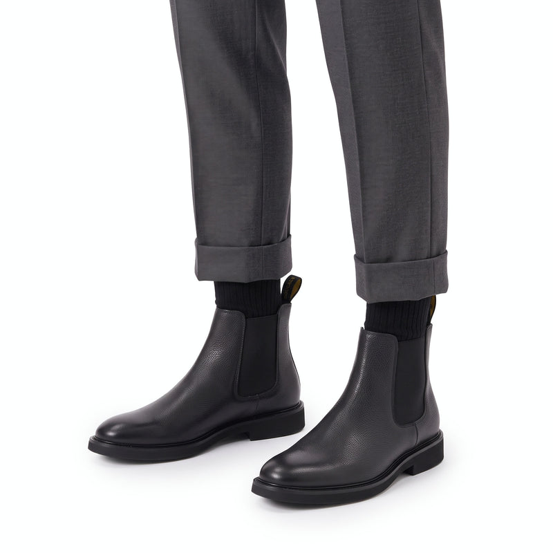 Boots aus Kalbsleder