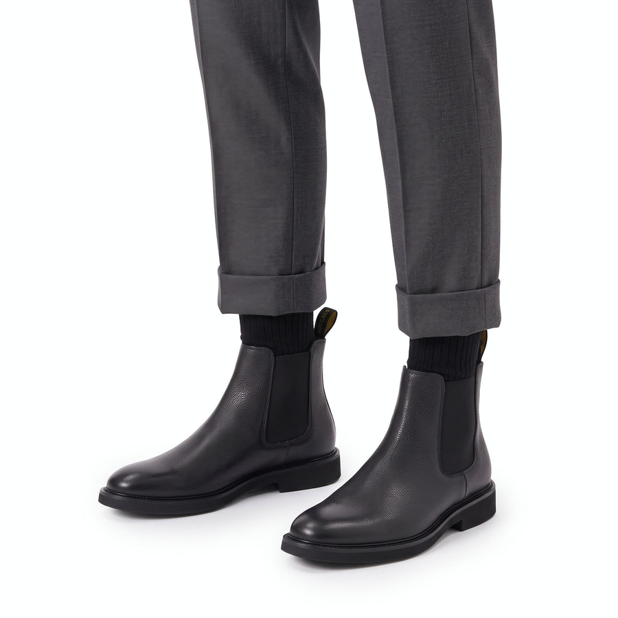 Boots aus Kalbsleder