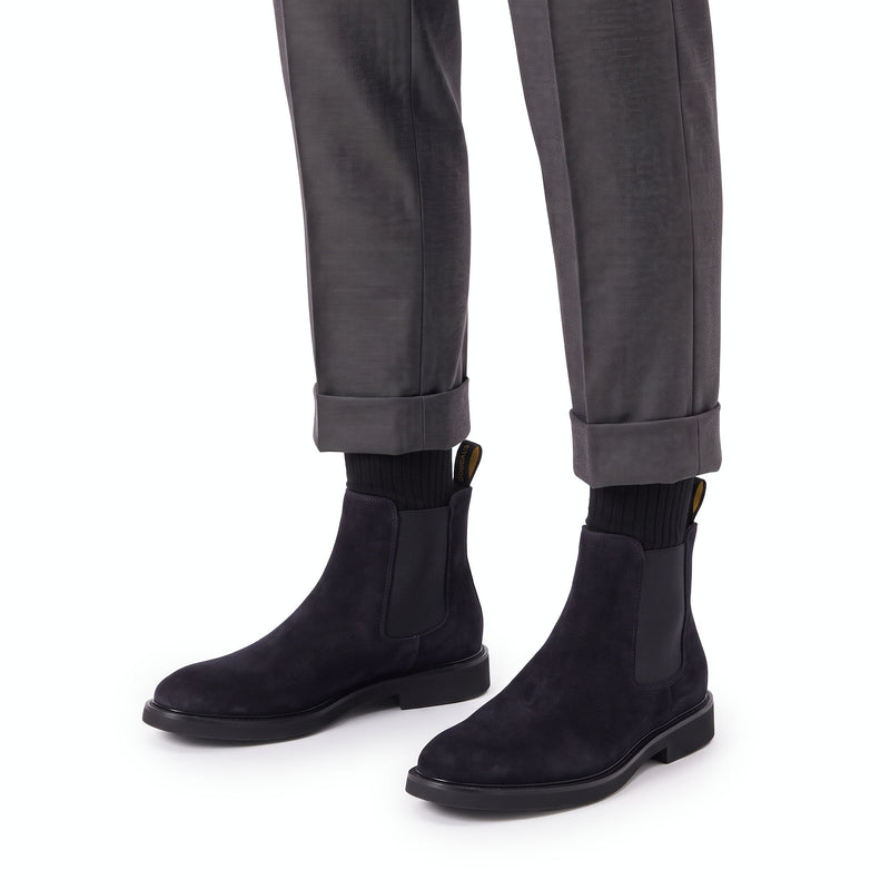 Boots aus Leder