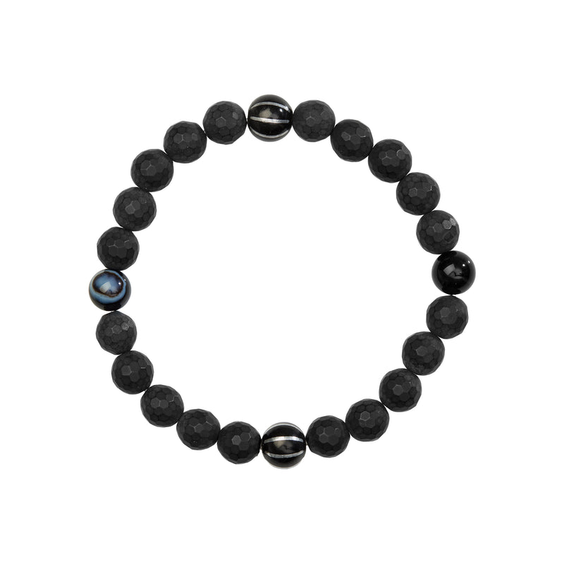 Onyx Bead Bracelet