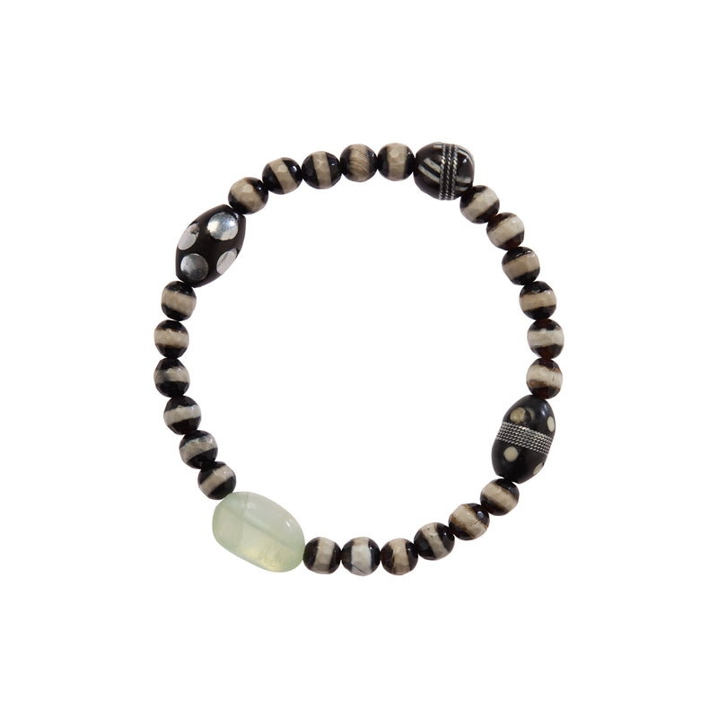 Armband aus schwarzem Achat