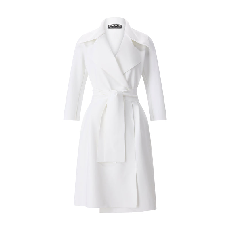 Lange Jacke Casave XL / Weiß